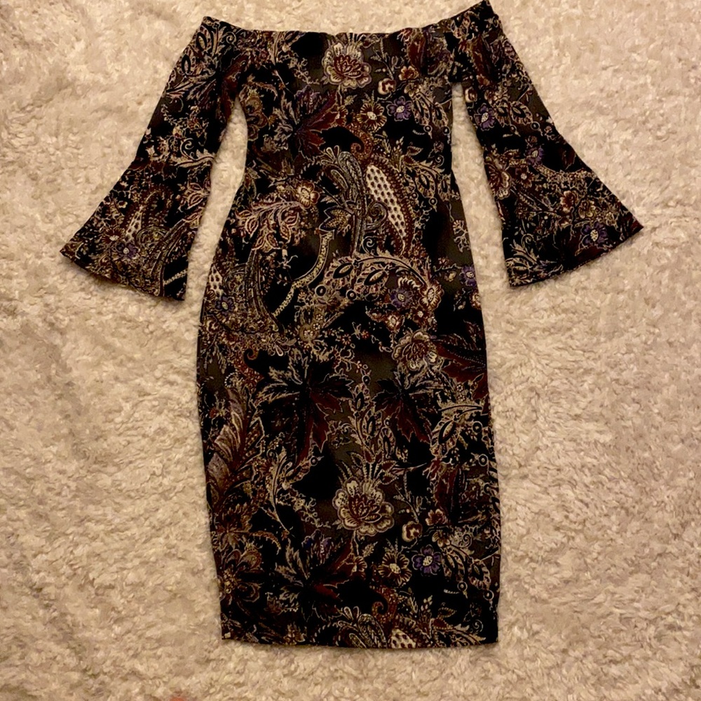 Veronica M New Midi Dress